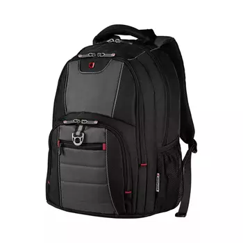 Рюкзак Wenger 16'', черный/серый, 38x25x48 см, 25 л (+ Антисептик-спрей для рук в подарок!)