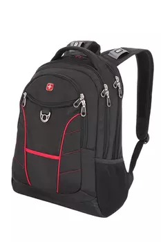 Рюкзак Wenger Rad 15", черный/красный, 35х20х47 см, 33 л (+ Антисептик-спрей для рук в подарок!)