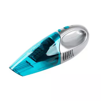 Пылесос автомобильный Endever SkyClean VC-290 серый/голубой (30 Вт,12В,6,5А) (+ Антисептик-спрей для рук в подарок!)
