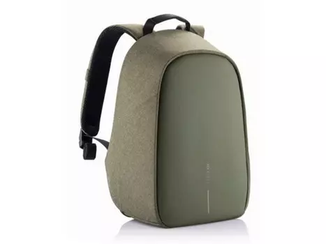 Рюкзак для ноутбука до 13,3 дюймов XD Design Bobby Hero Small, зеленый (+ Антисептик-спрей для рук в подарок!)