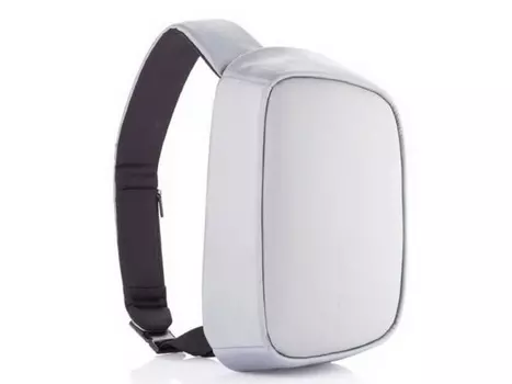 Рюкзак для планшета до 9,7 дюймов XD Design Bobby Sling, серый (+ Антисептик-спрей для рук в подарок!)
