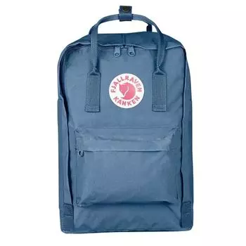 Рюкзак Fjallraven Kanken Laptop 15", светло-синий, 28х16х40 см, 18 л (+ Антисептик-спрей для рук в подарок!)