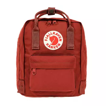 Рюкзак Fjallraven Kanken Mini, темно-красный, 20х13х29 см, 7 л (+ Антисептик-спрей для рук в подарок!)