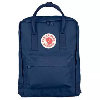 Рюкзак Fjallraven Kanken, синий, 27х13х38 см, 16 л (+ Антисептик-спрей для рук в подарок!)