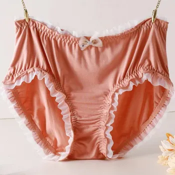 Супермягкое эластичное нижнее белье Modal Fungus Briefs Edge Fresh Cute Knickers Plus Size Underwear L