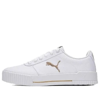 Кроссовки carina summer cat leisure board shoes white/golden Puma, белый
