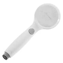 Душевая лейка Accoona G08t, 1 режим, корпус пластик, белый/серый
