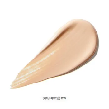 LANEIGE Neo Cushion Мягкий 15г(+Пуф 2 шт + Акриловый BTS Джин) #17W (Warm Ivory)
