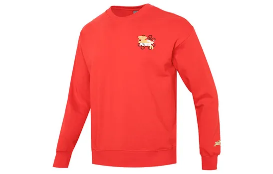 Толстовка CNY унисекс красная Puma, красный