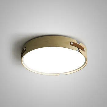 Потолочный светодиодный светильник круглый Range 3 D57 Light Wood ImperiumLoft Range03 (195542-26)