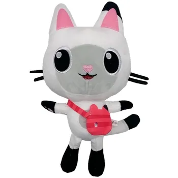 Кукольный домик Габби, плюшевые игрушки Kawaii Mercat, милые мягкие игрушки, Русалка, кошка, кукольный домик, плюшевые куклы, детские подарки на день рождения, Рождество