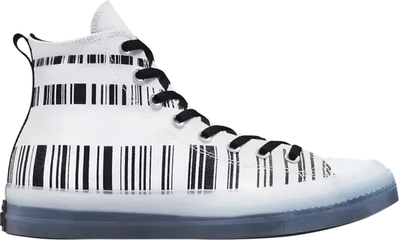 Кроссовки Converse Chuck Taylor All Star CX High Translucent Barcode, белый