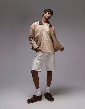 Levi's 501 Original прямые легкие джинсовые шорты цвета экрю