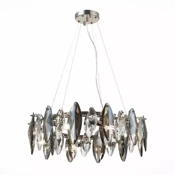 Подвесная люстра хрустальная ST Luce Ancona SL1227.103.08 с подвесками