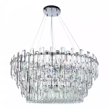 Подвесная каскадная люстра хрустальная 3510/02 SP-18 Divinare Bellatrix