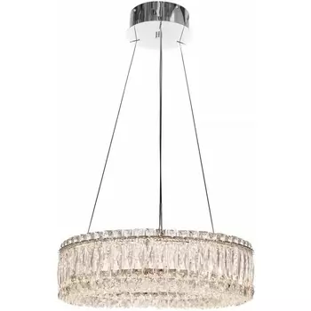 Подвесная люстра хрусталь светодиодная Fluorite Vetto FL1054-6P
