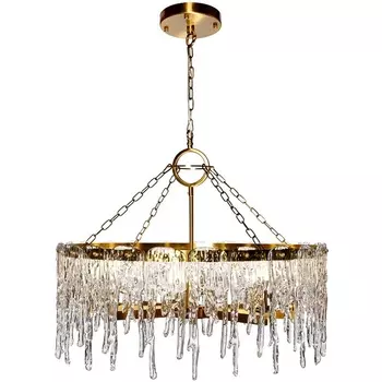 Подвесная люстра Garda Decor K2KG1102P-8A с подвесками