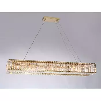 Подвесная люстра хрустальная Newport 10260 10265+15/C gold