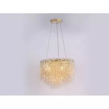 Подвесная люстра хрустальная Newport 10900 10909/C gold