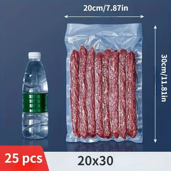 Вакуумные пакеты для еды 25 шт./лот вакуумные упаковочные пакеты для вакуумной упаковочной машины пищевые пакеты для хранения в вакуумной упаковке 15x20cm 25pcs