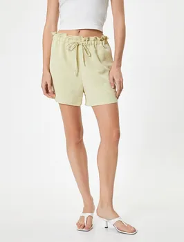 Шорты Koton Loose fit Pants, пастельный зеленый