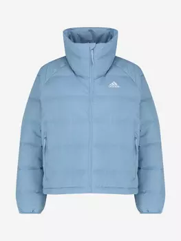 Пуховик женский adidas Helionic, Голубой