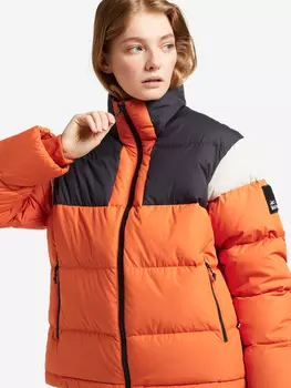 Пуховик женский Jack Wolfskin 365 Fearless, Оранжевый, размер 44