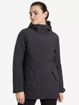 Пуховик женский Jack Wolfskin Cold Bay, Серый, размер 46-48