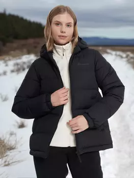 Пуховик женский Outventure, Черный