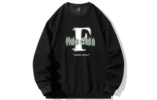 Свитшот унисекс FIDO DIDO, Ecru Thickened and Fleece-Lined