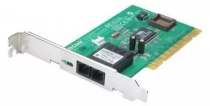 Сетевая карта D-link DFE-551FX, 1xSC, 100 Мбит/с, PCI, SC, bulk (DFE-551FX/B1B)