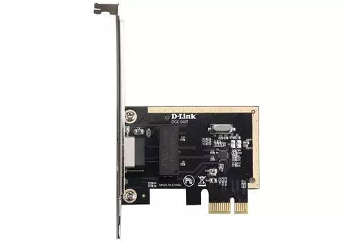 Сетевая карта D-link DGE-560T, 1xRJ-45, 1 Гбит/с, PCI-E, 20шт., Bulk (DGE-560T/20/D1A)