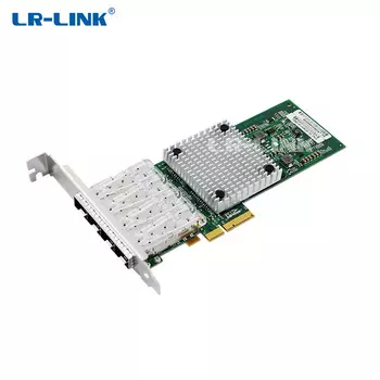 Сетевая карта LR-Link LREC9714HF-4SFP, 4xSFP, 1 Гб/с, PCI-Ex4, Retail