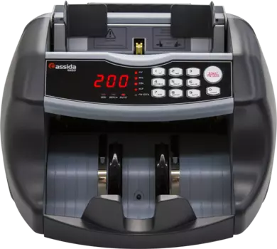 Счетчик банкнот Cassida 6650 UV, рубли, детекция купюр, 1500 банкнот в минуту, емкость карманов:300/400 банкнот