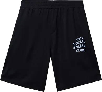 Шорты Anti Social Social Club Never Made The Team Mesh Shorts 'Black', черный