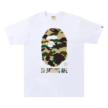 Футболка BAPE 1st Camo By Bathing Ape Tee 'White/Yellow', белый