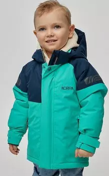Куртка детская NORPPA OHTA KID'S JKT, мята, 100108 (Рост: 100)