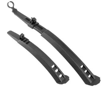 Крылья велосипедные Forward, 24"- 26", удлиненные, пластик, черный, RSWFI175XGNB020