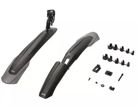 Крылья велосипедные STG GH-374F/R, комплект, 26-29", черный, Х94980