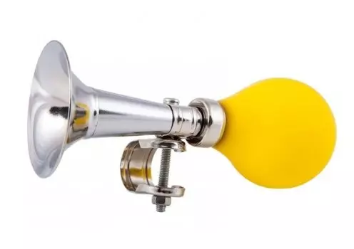Клаксон металлический Vinca Sport, груша жёлтая, HR 277/15 yellow