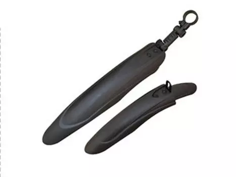 Крылья велосипедные TRIX 16-20", комплект, черный, XGNB-031-5