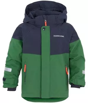 Куртка деткая Didriksons LUN KID'S JKT, 423 зеленый лист, 503385
