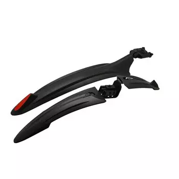 Крылья велосипедные 26", на хардтейл/двухподвес, черный, XGNB-067