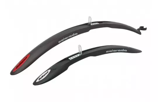 Крылья велосипедные Polisport "COLORADO", комплект, 24/26", Black, PLS8626000025