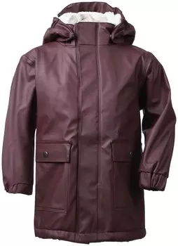 Куртка детская Didriksons EKHOLM KIDS GALON COAT, бургундия, 501896