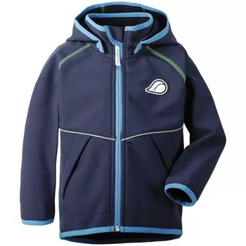 Куртка детская Didriksons ELMAN KIDS SOFTSHELL JACKET, морской бриз 502455