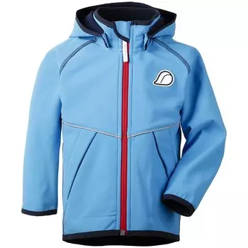Куртка детская Didriksons ELMAN KIDS SOFTSHELL JACKET, небесно-голубой 502455
