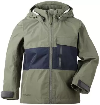 Куртка детская Didriksons IGELKOTTEN KIDS JKT, тёмно-оливковый, 502410 (Размер: 100)