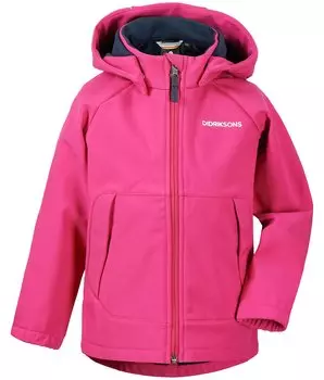 Куртка детская Didriksons POGGIN KID'S SOFTSHELL JKT, 195 сиреневый, 503543