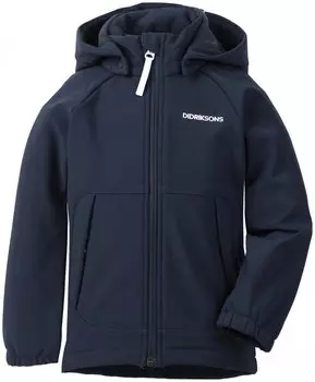 Куртка детская Didriksons POGGIN KIDS SOFTSHELL JKT, морской бриз, 502632